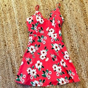 Short flower dress